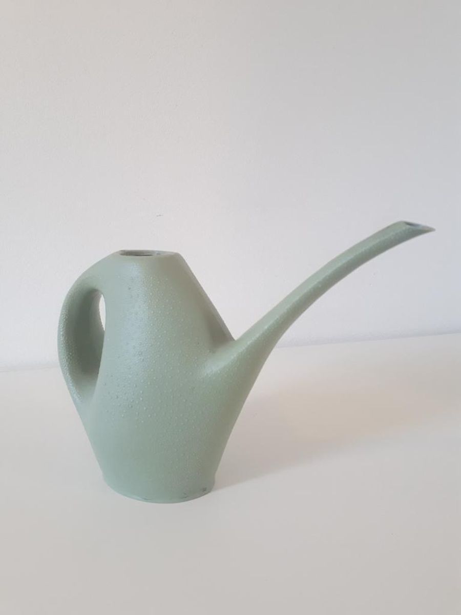 *mintgroene Vintage Gieter Vitri Bloemgieter Plantengieter image 4