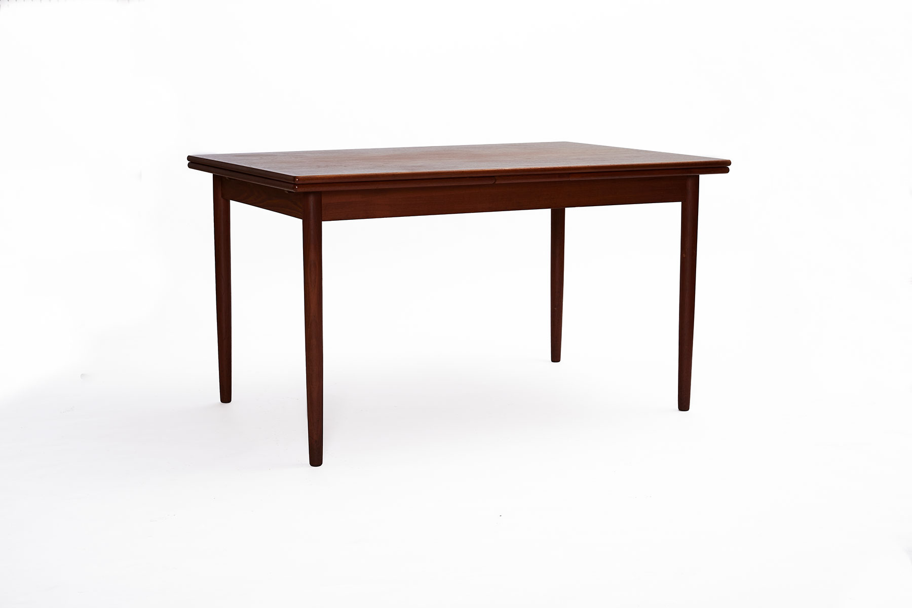 Teak Dining Table With Dutch Pulls, Denmark 1970’s image 2