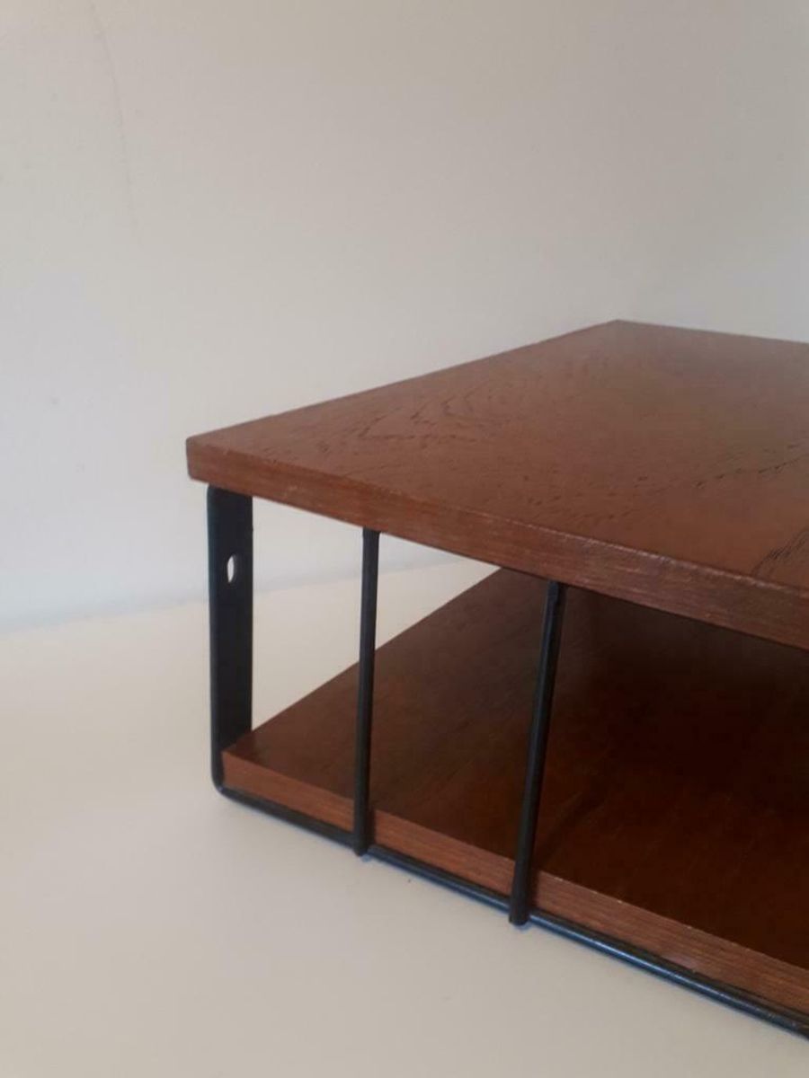 Vintage Telefoon Kastje Hal Wandkast Wandplank Jaren 60 Kast image 3