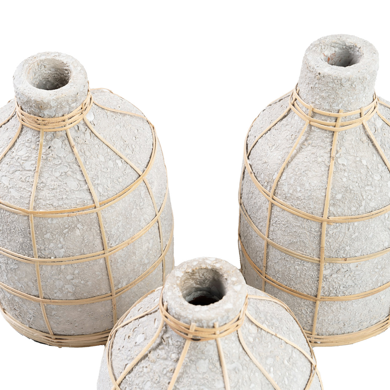Bazar Bizar | De Whoopy Vaas - Betongrijs Naturel - L image 9