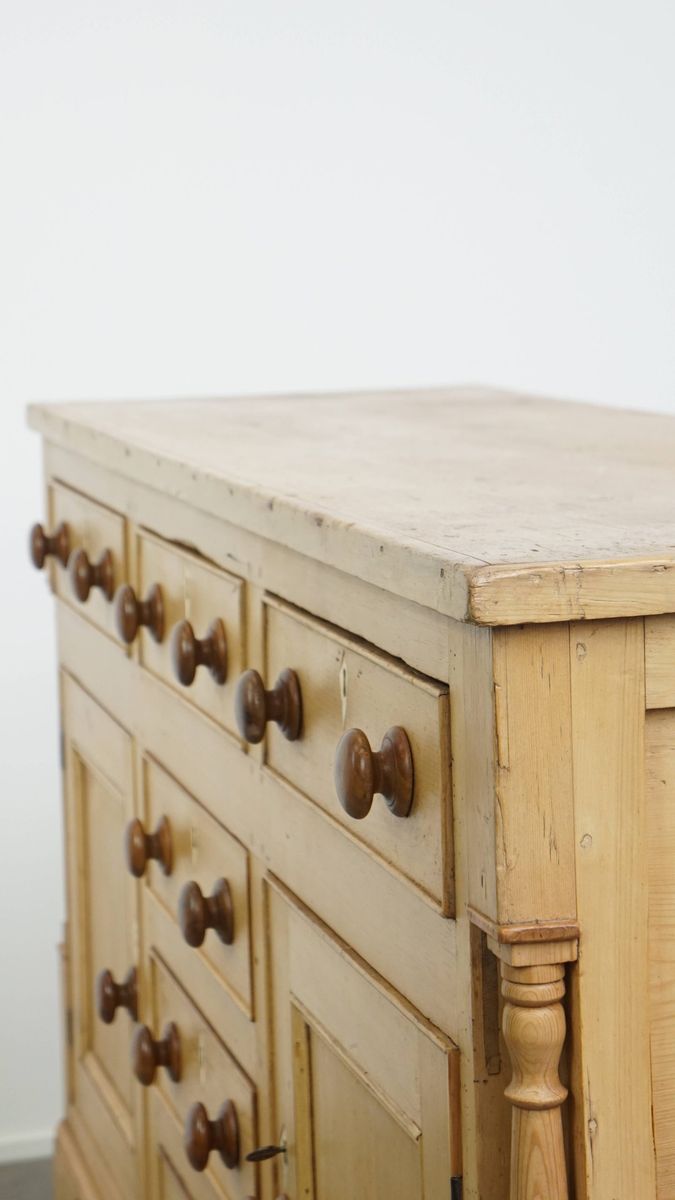 Geweldig Antiek Engels Dressoir/ Side Table/ Balie/ Kookeiland Uit Begin 19e Eeuw image 6