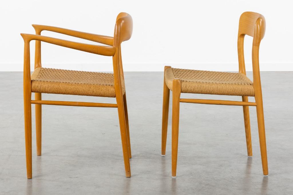 Set Van 8 Stoelen Niels Moller Voor Mollers Mobelfabrik image 13