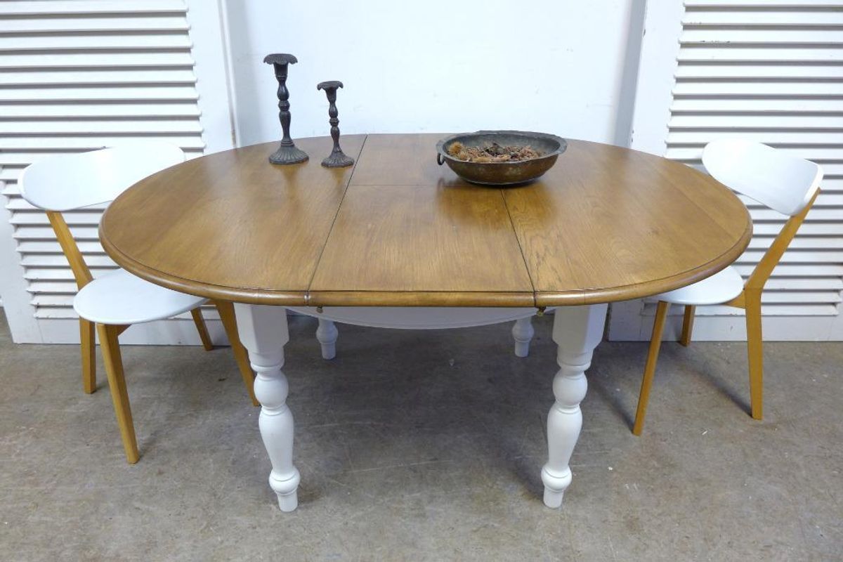 Tafel massief grenen kleur elzenhout Junco 227B (vierhoekig) - 100 x 60 cm (B x D