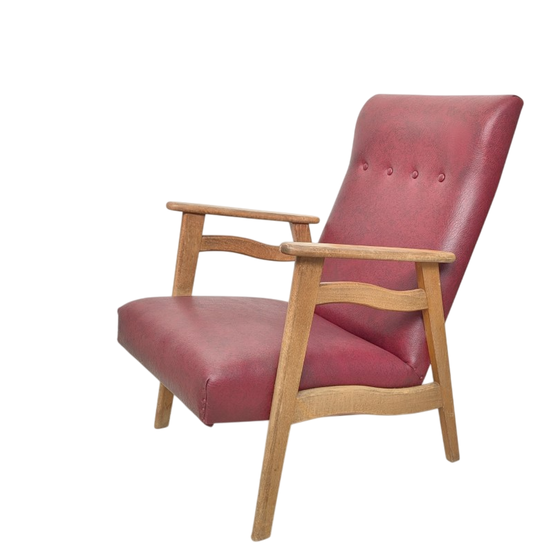 Vintage Fauteuil Jaren 50 - (Kl46) image 7