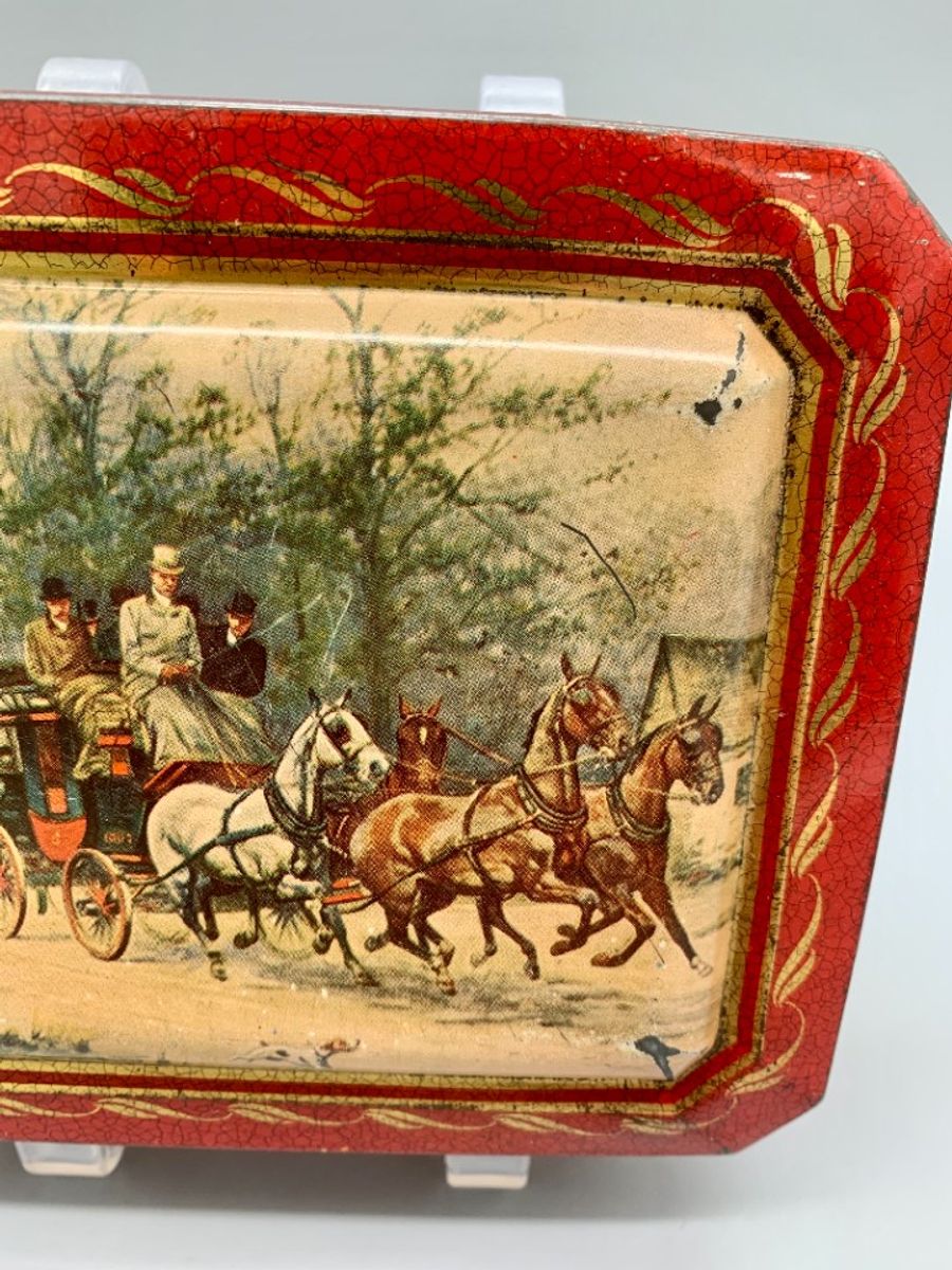 Vintage Blik Albert Heijn Paarden En Koets image 5