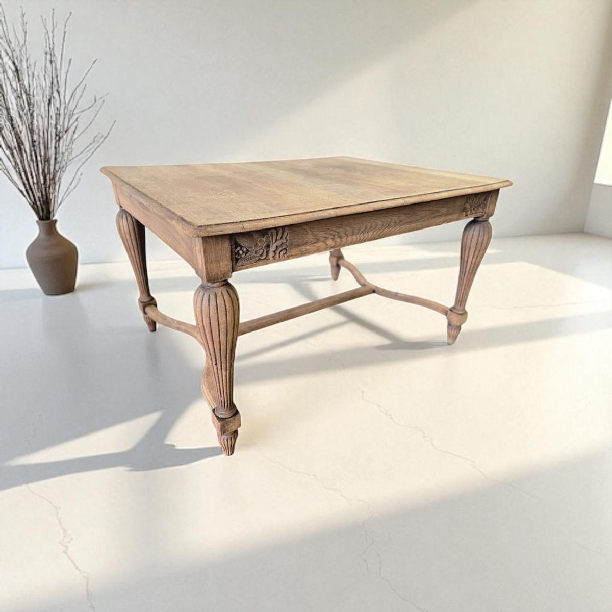 Brocante Houten Tafel / Eettafel / Bureau image 6