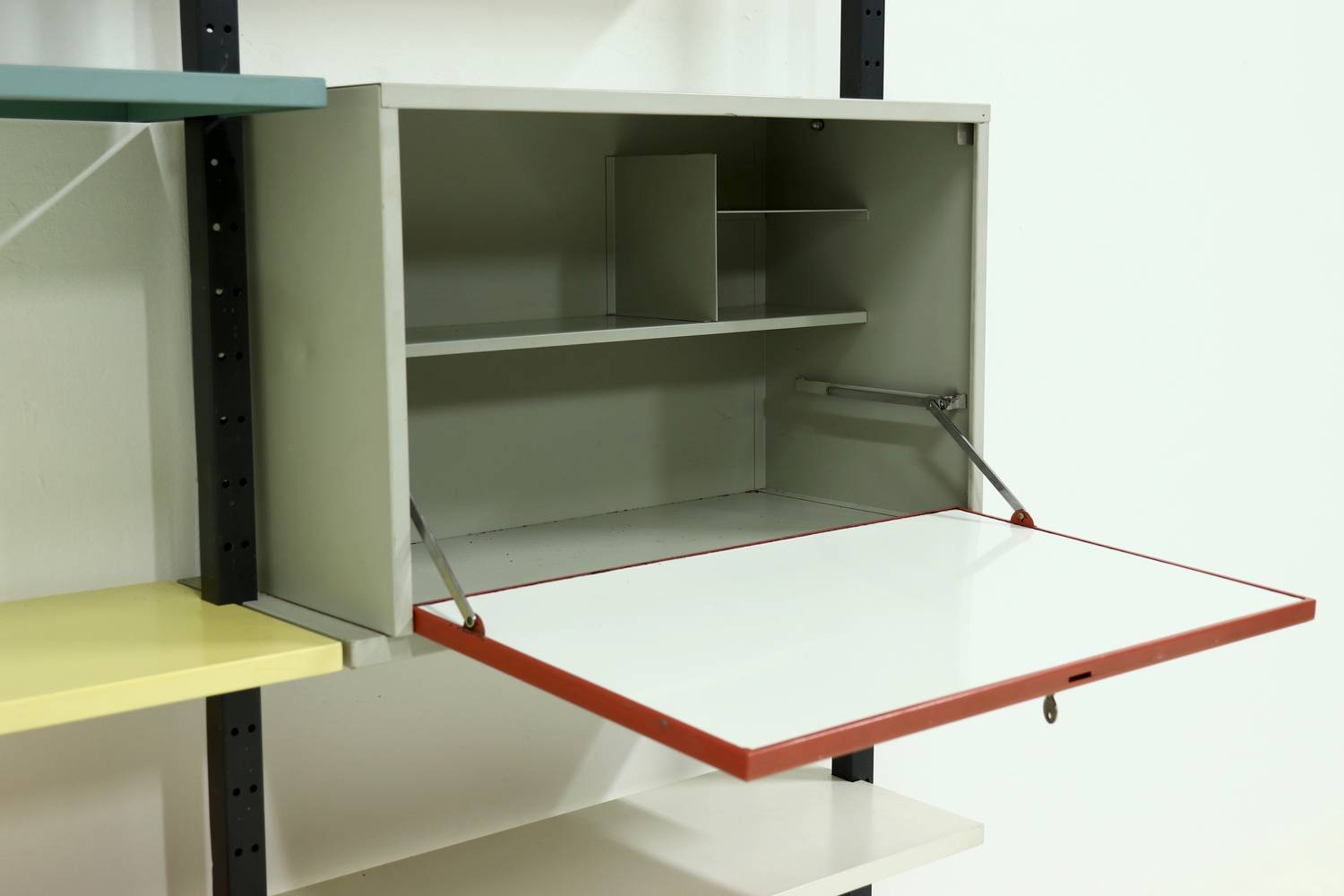 Rare Modular Wall Unit By Coen De Vries For Devo 1950s image 10
