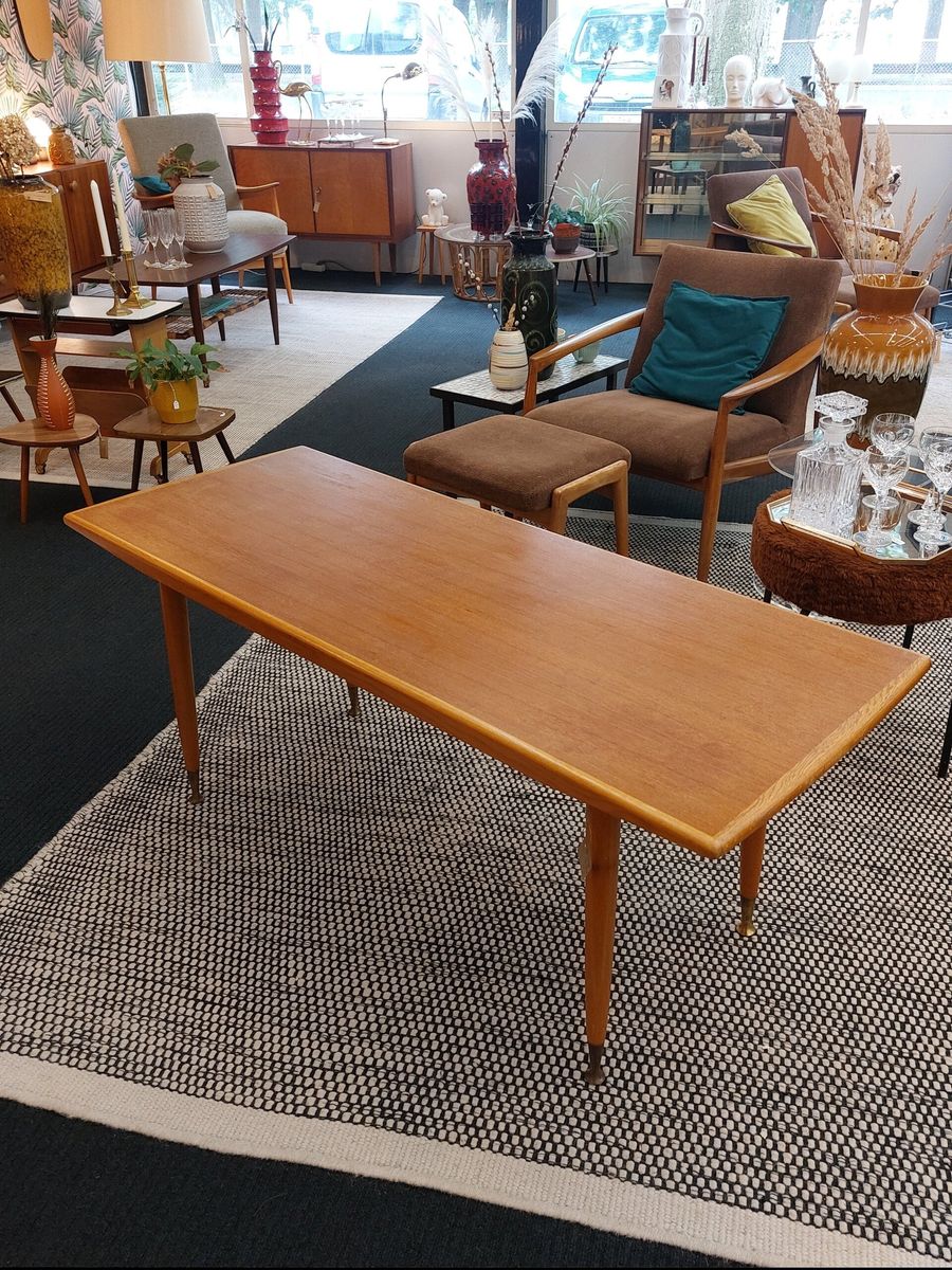 Vintage Salontafel Ronde Poot 60s image 8