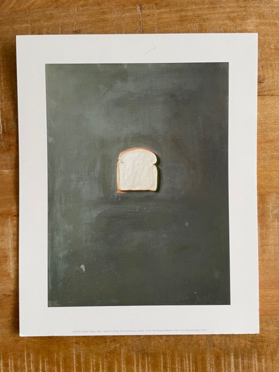 Jasper Johns, Bread, 1969, Museum Ludwig Köln image 6