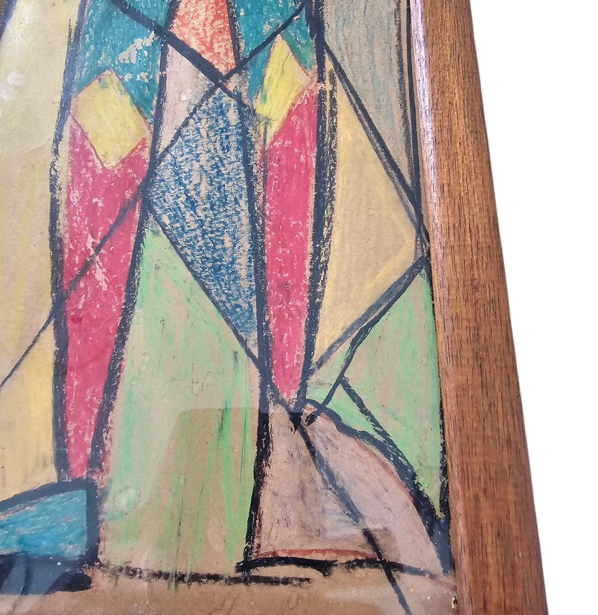 Chalk Drawing / 1960s / Height 80 Cm image 7