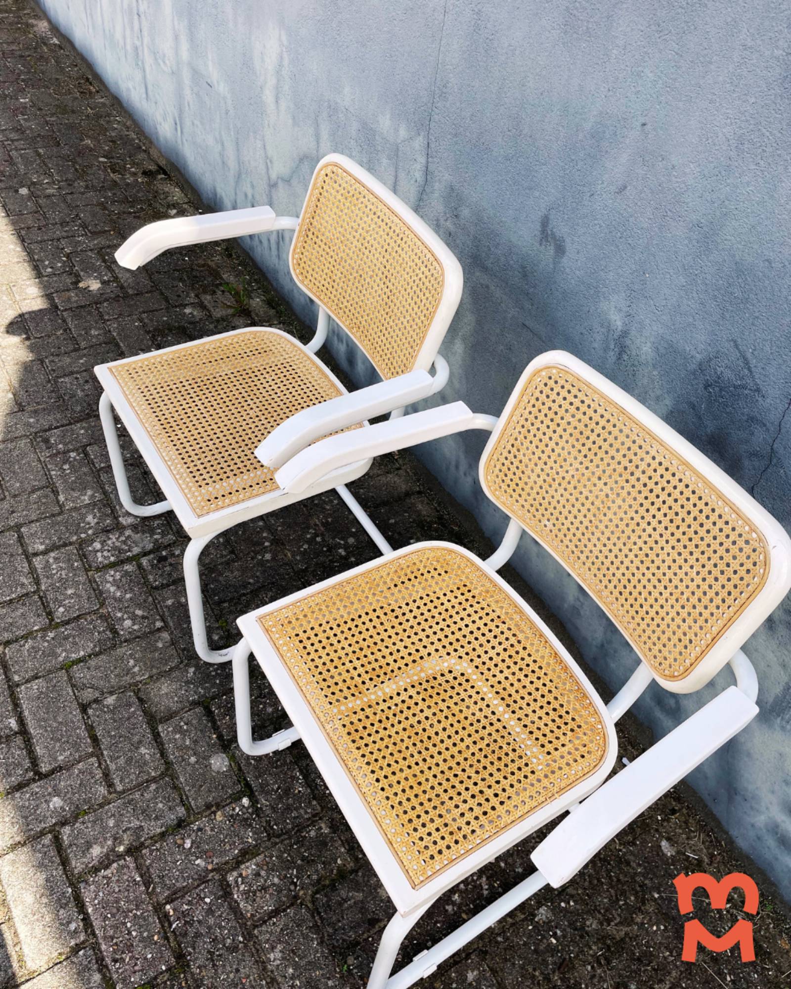 Vintage Thonet Eetkamerstoelen (2 Stuks) image 8