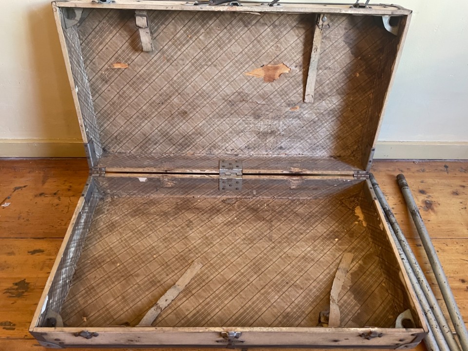 Picknick Koffer Tafel Voor Tubauto Jaren 50 Frans image 14