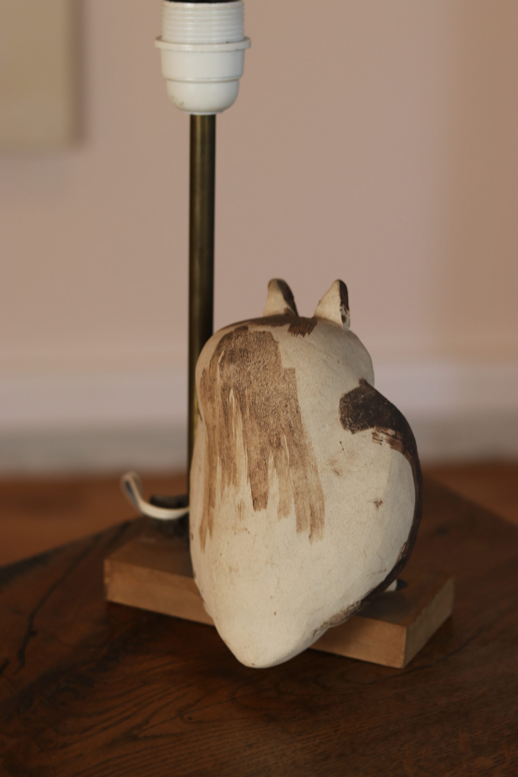 Lampe Hibou En Terre Cuite 1960 image 4