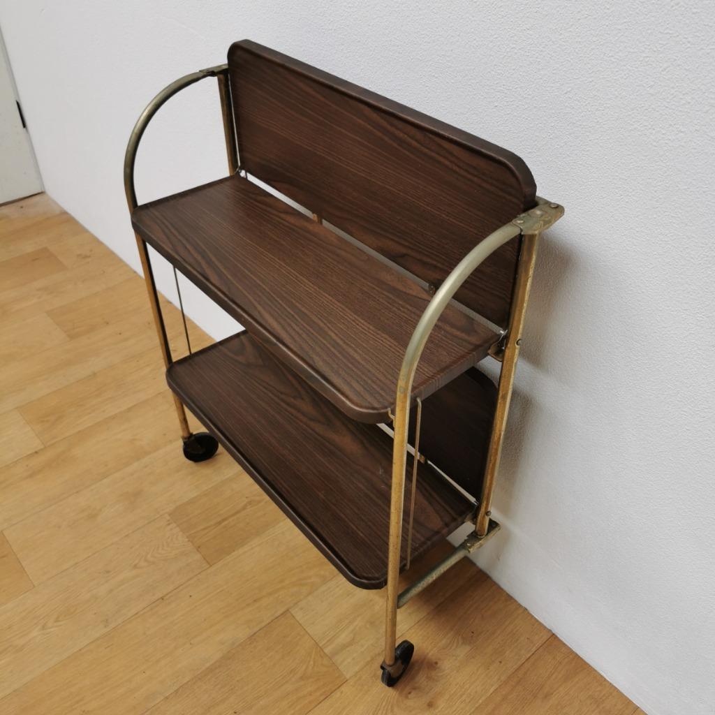 Opvouwbare Barcart Drankenkar Trolley Serveerwagentje image 18