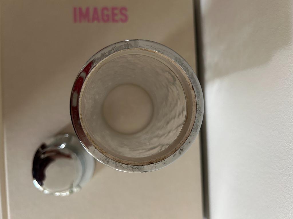 Vintage Cocktail Shaker Glas / Zilver image 7
