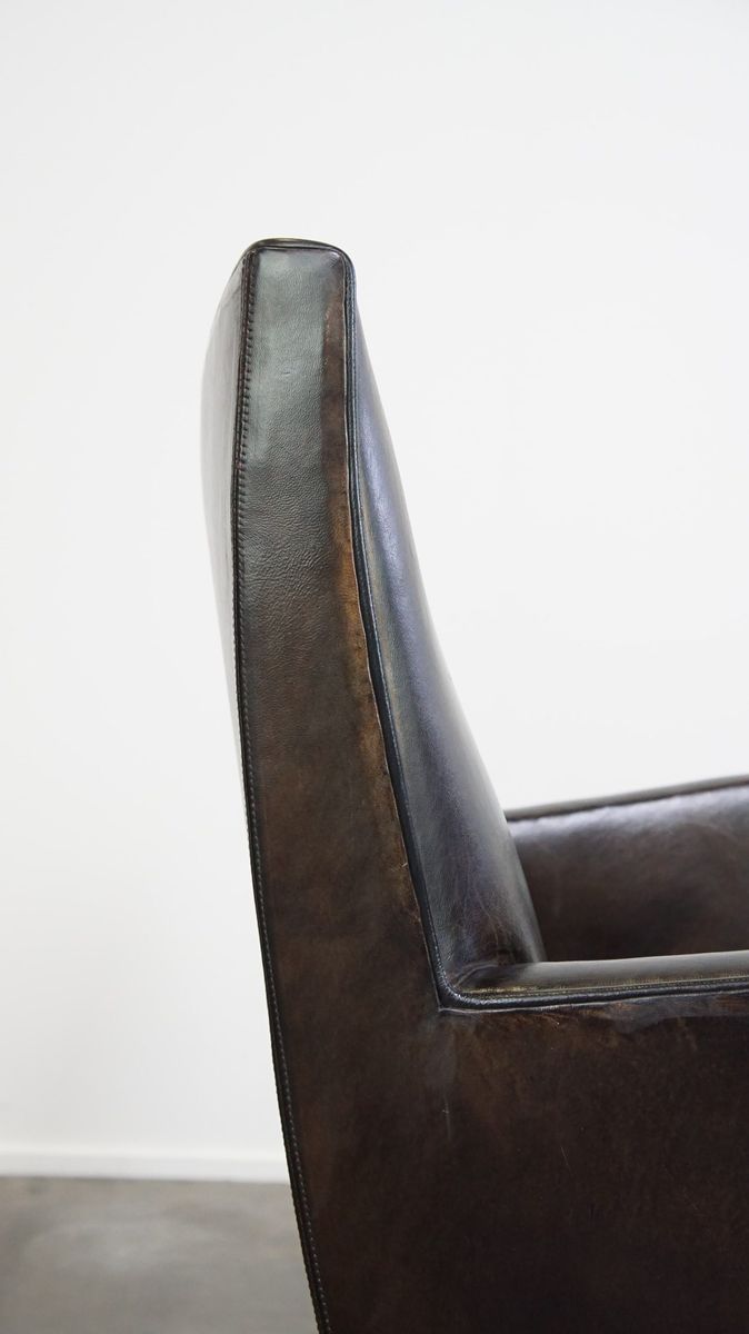 Set Van 4 Zeer Mooie Schapenleren Design Eetkamerstoelen Van Bart van Bekhoven image 18