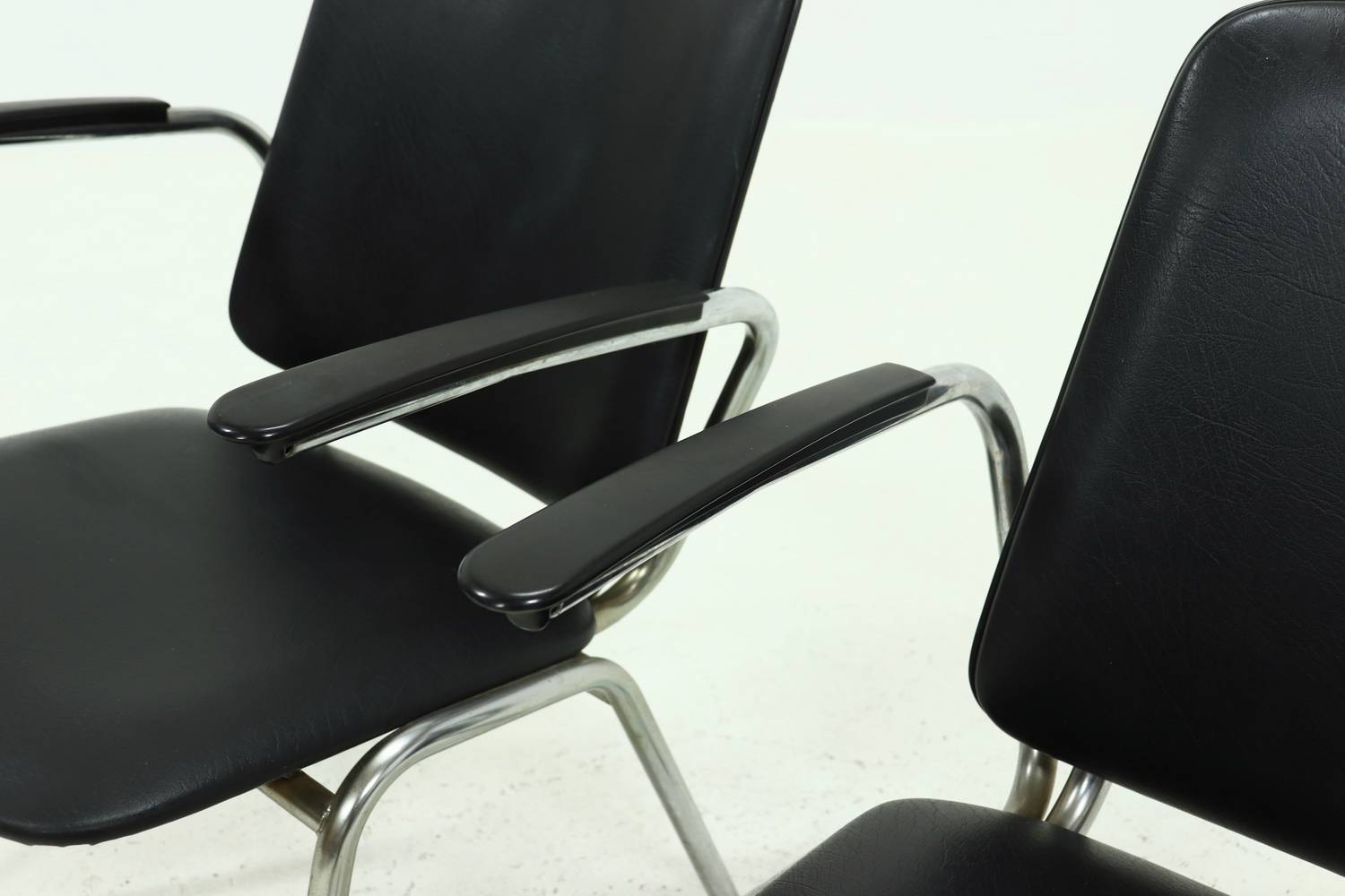 Set Of 2 Tubular Armchairs By Gebroeders de Wit 1960s image 11