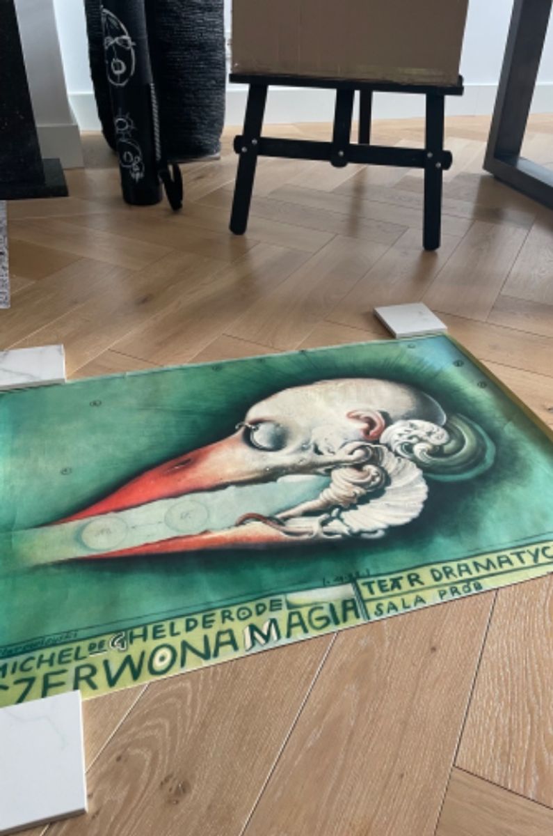 F. Starowieyski, Czerwona Magia, Michel De Ghelderode, 1971 image 3
