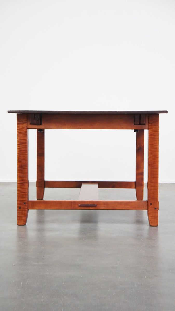 Prachtige Design Set Van 6 Eetkamerstoelen En Uitschuifbare Eetkamertafel Van Schuitema image 14