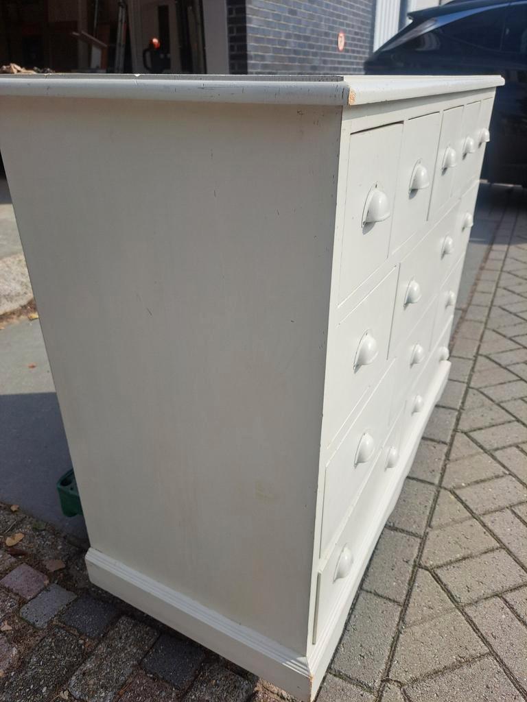 Wit Grenen Ladekast Commode 13 Lades image 7