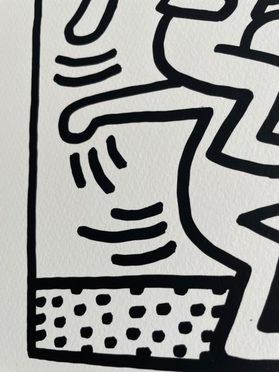 Keith Haring (1958-1990). Untitled,1984, Copyright Keith Haring Foundation, Printed In The Uk image 11