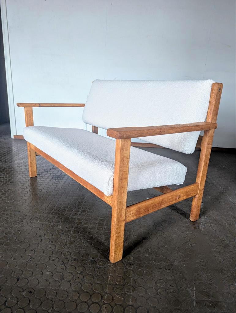 Deense Design 2-zits Bank & Fauteuil Hans Wegner Voor Getama image 18