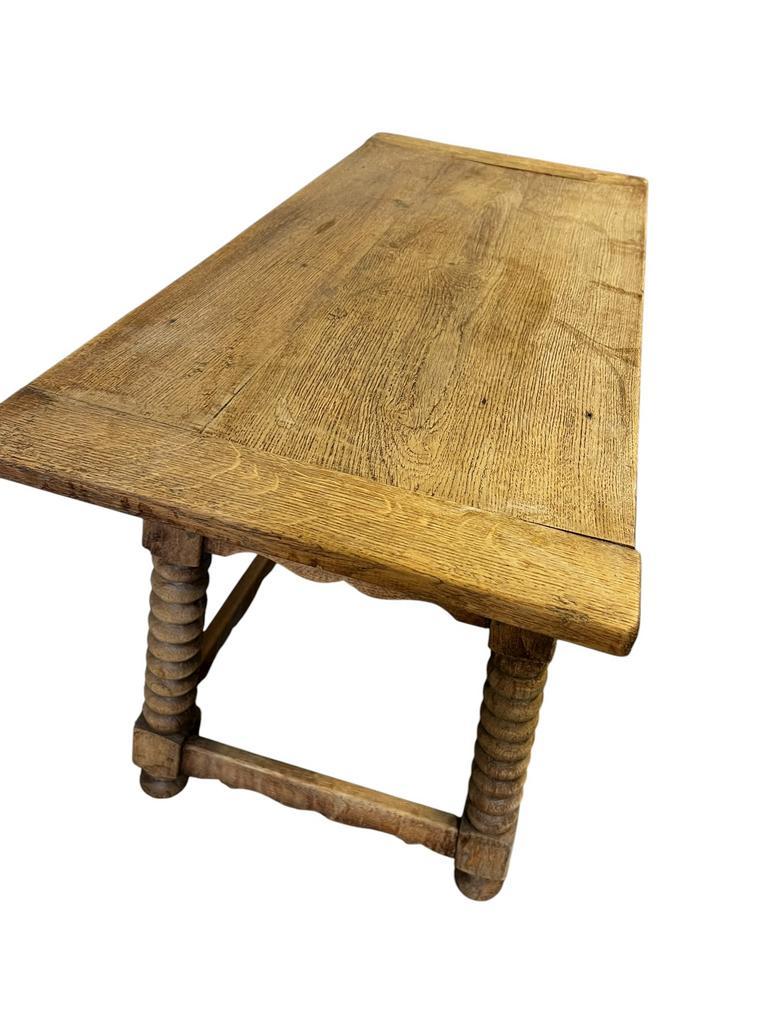 Vintage Houten Bobbin Console Tafel / Sidetable image 5