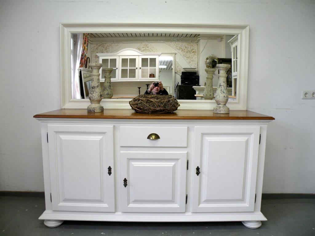 Prachtig Wit Landelijk Dressoir 135 Cm image 14