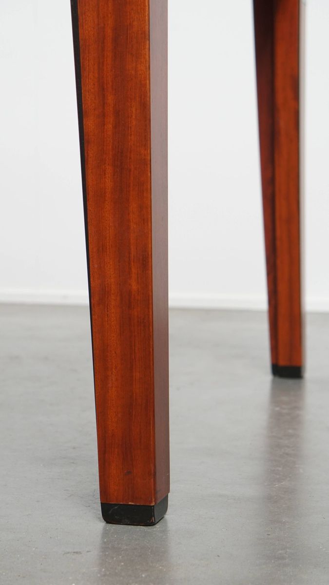 Prachtige Art Deco Set Bestaande Uit Een Eettafel En 4 Eetkamerstoelen Van Schuitema image 10