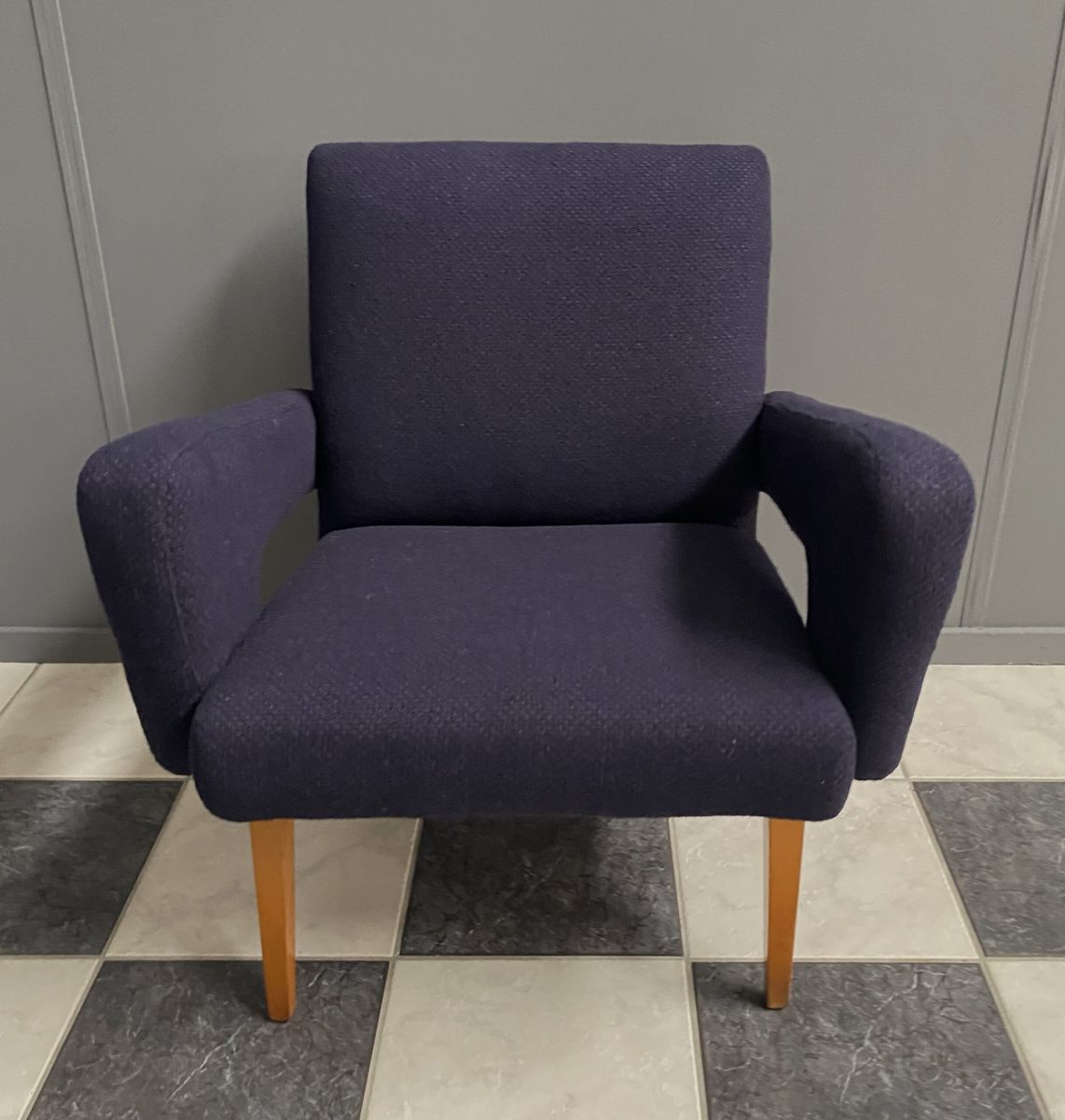 Purple Arm Chair By Jitona 1970s image 6