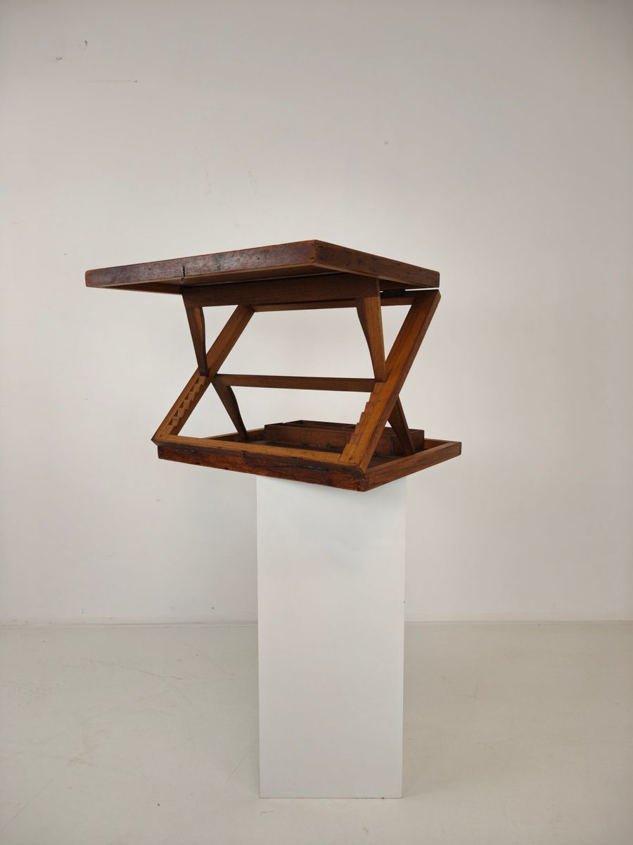 Antieke Draagbare Lessenaarkast – Circa 1920 image 7