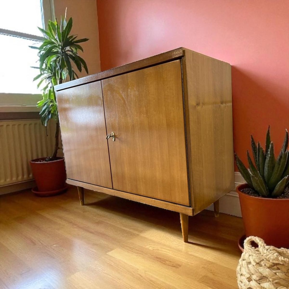 Vintage Houten Kastje / Commode image 6