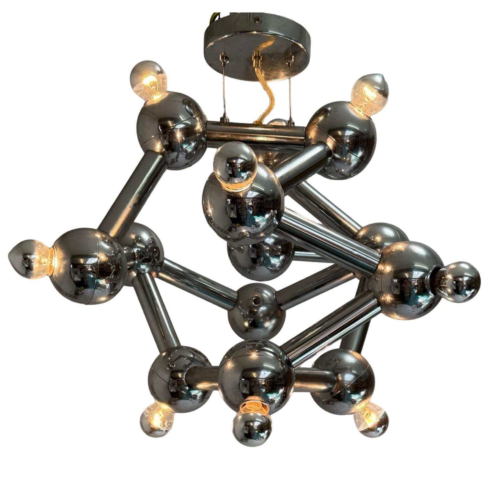 Paul De Haan For Jolina Lighting - Chromed Pendant - Model Name: Kolja’s Favorite - Dutch Design image 10