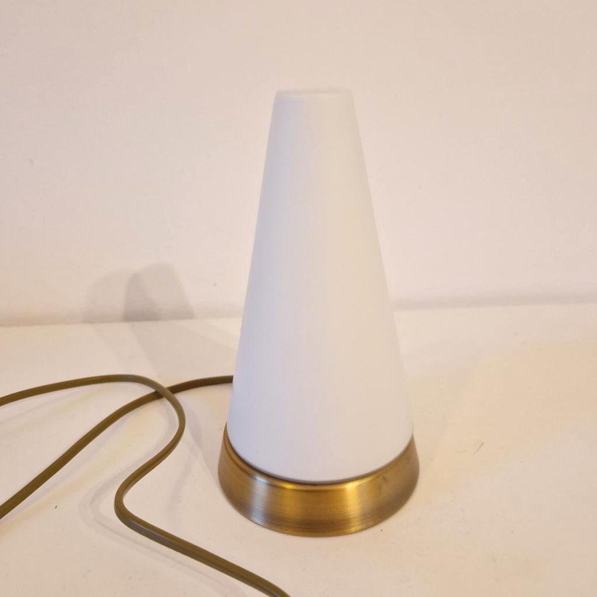 Jaren 80 Tafellamp Vintage Kegelvormige Lamp image 8