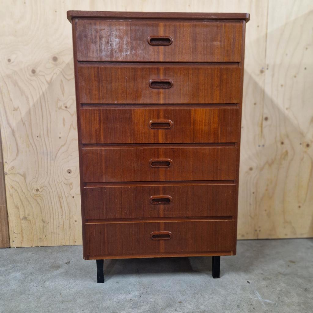 Scandinavische Ladekast Vintage Ladekast Wandkastje image 10