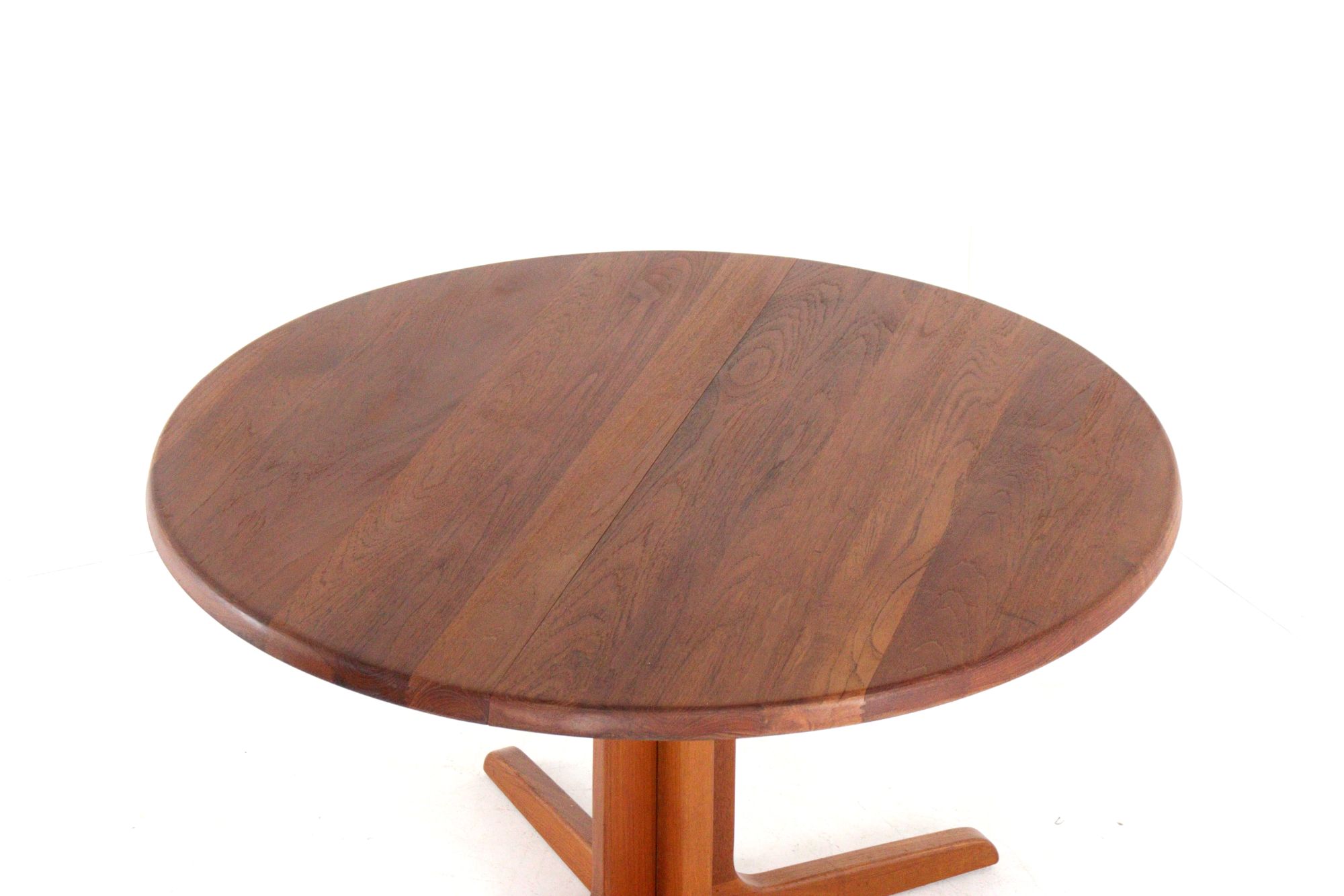 Niels Bach Vintage Ronde Eettafel Eetkamertafel Deens Massief Teak image 12