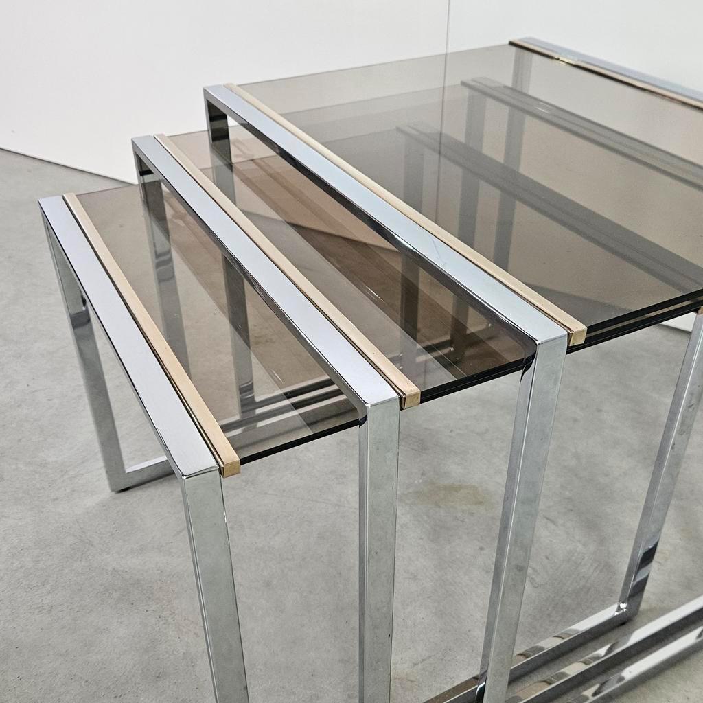 Vintage Nest Tables/Mimiset 23K Goud image 3