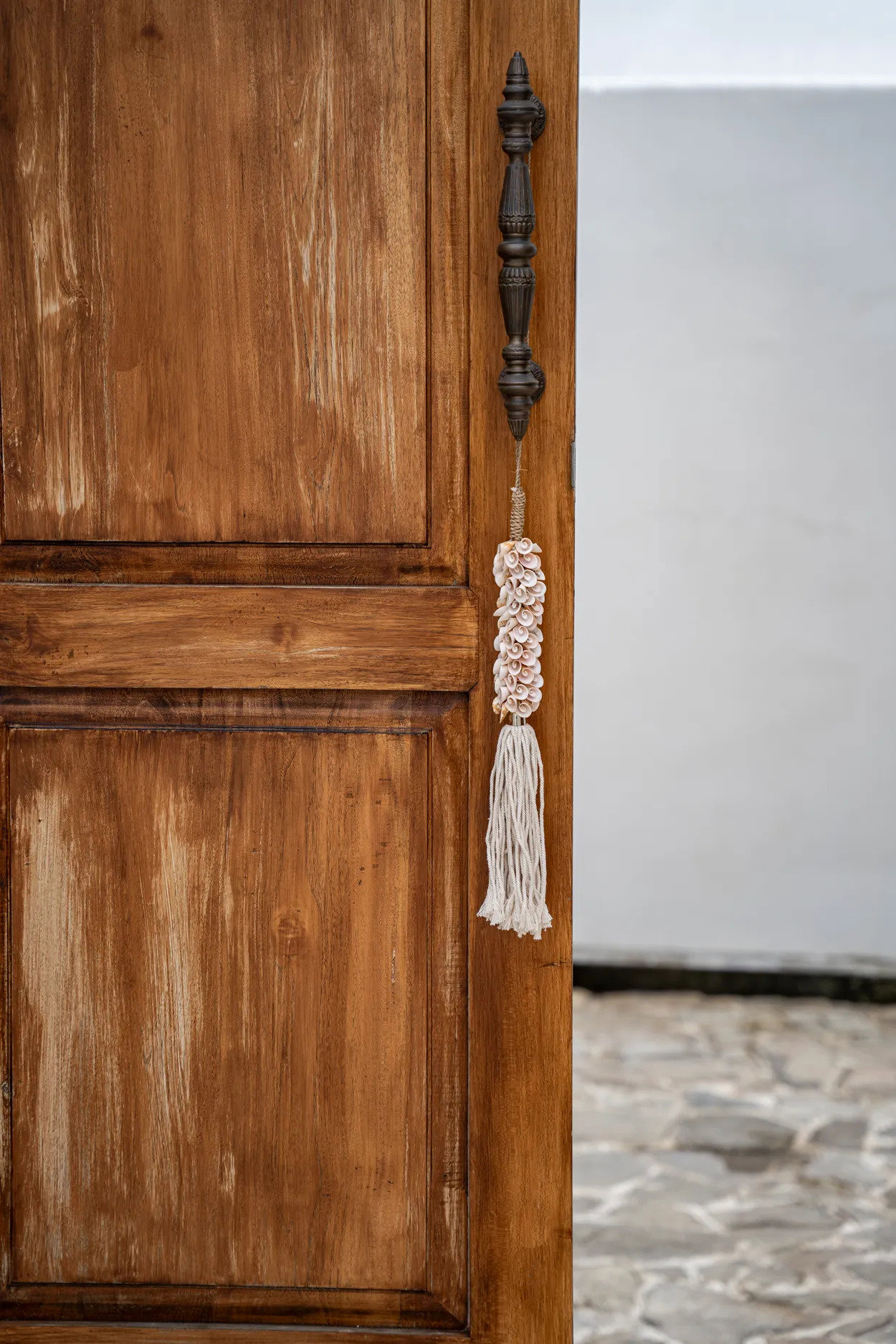 Bazar Bizar | De Shell & Cotton Hangdecoratie - Roze image 3