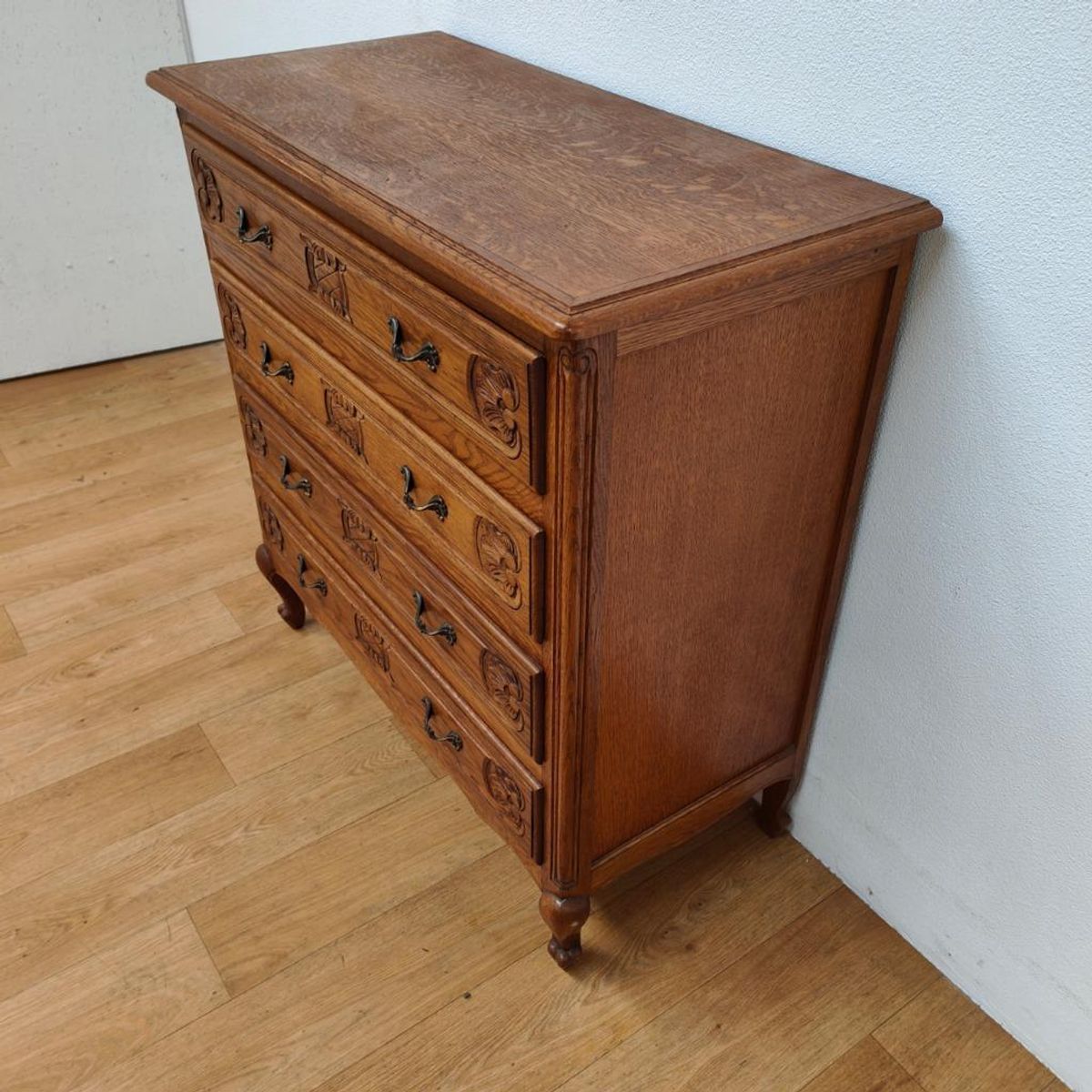 Vintage Brocante Ladekast Ladekastje Commode Kast 609 image 5