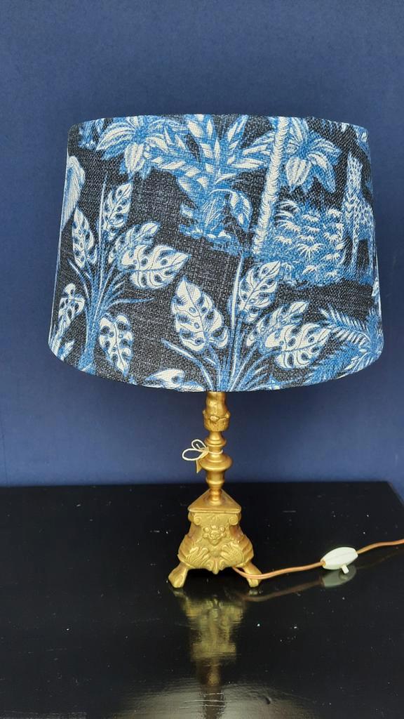Vintage Glas Plafond Lamp, Plafoniere, Helder Reliëf Glas image 8