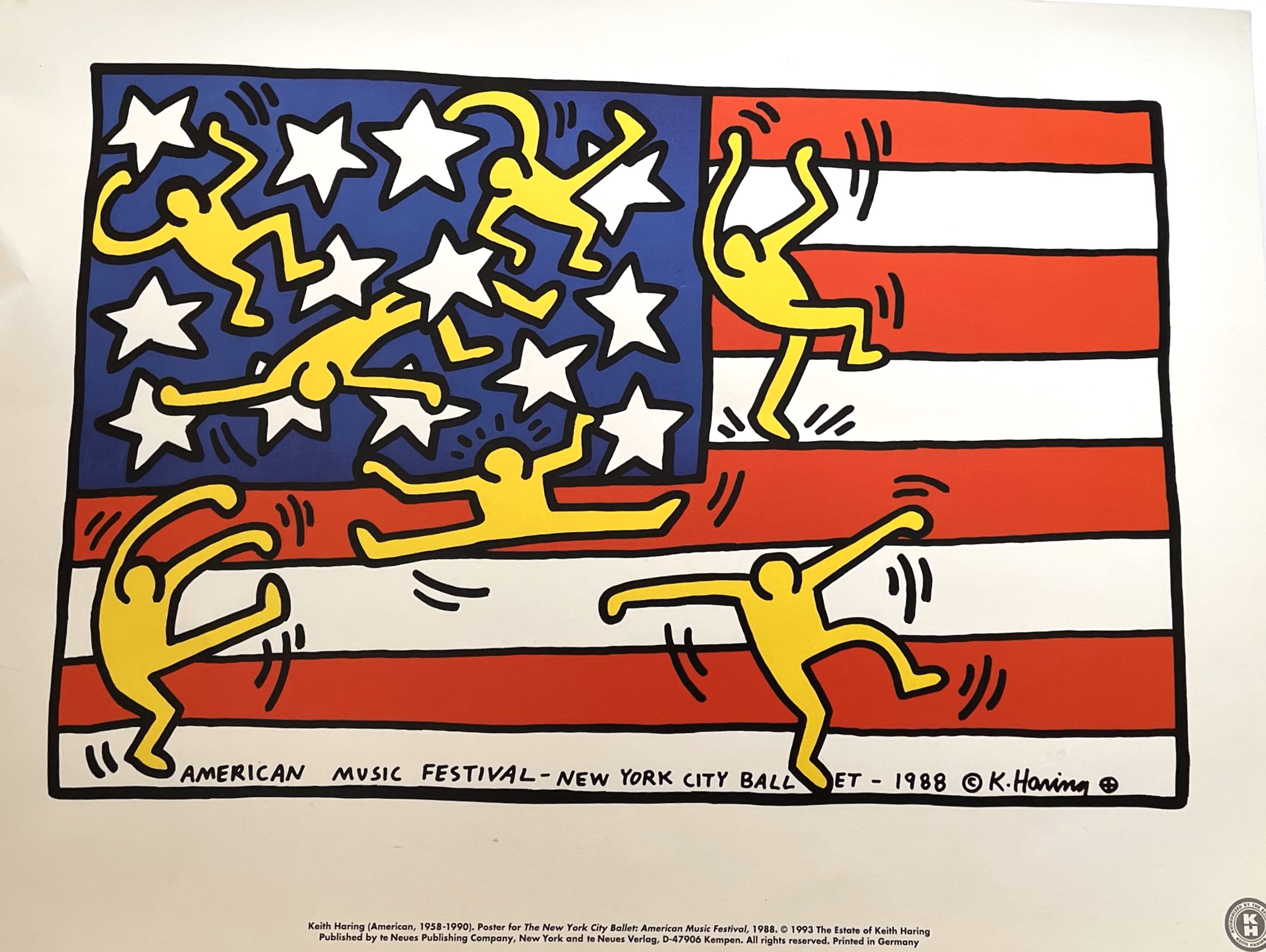 Keith Haring (1958 -1990) - New York City Ballet image 4