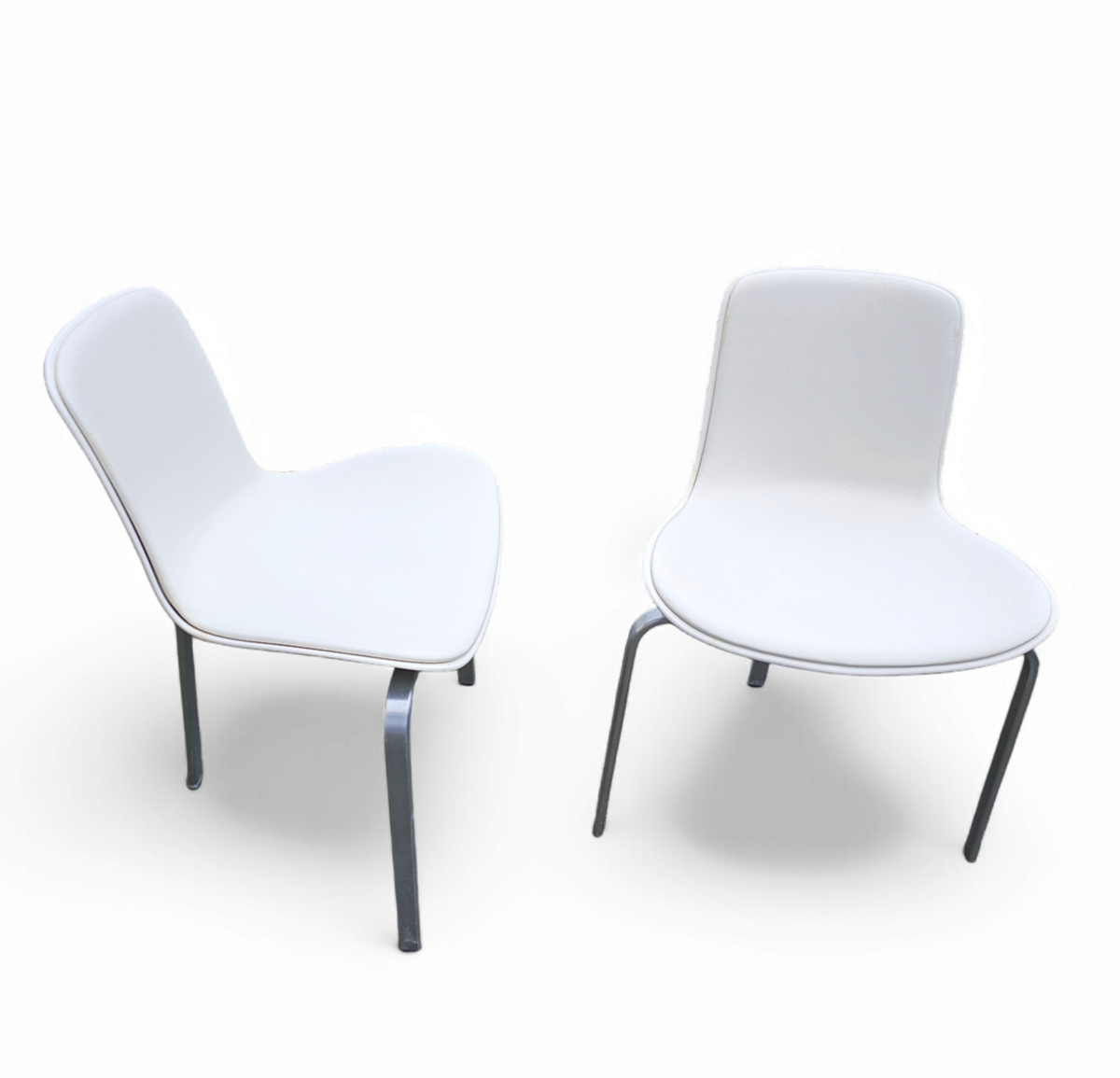 Set / Poul Kjaerholm For Fritz Hansen / Pk8 / Chairs 2012 image 4