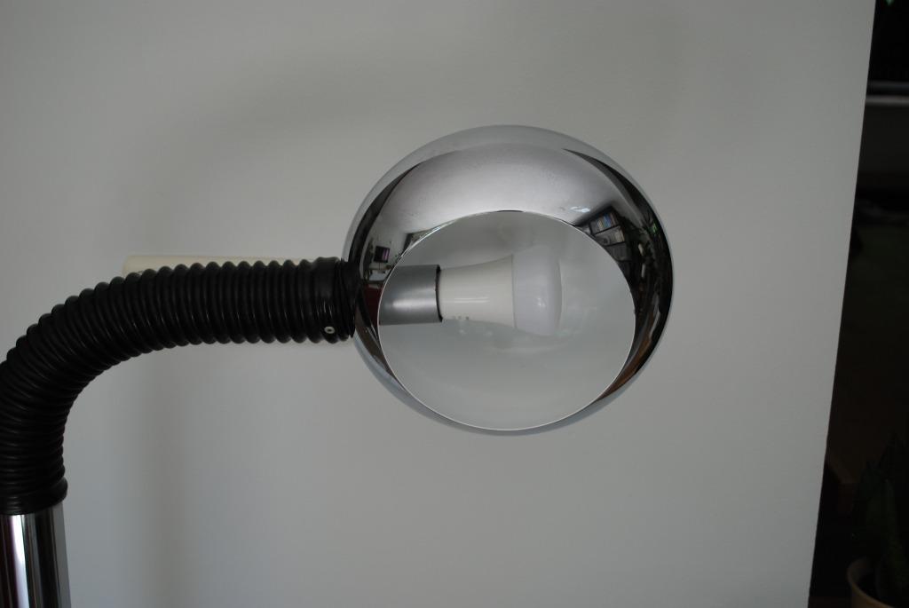 Staande Vloerlamp Jaren '70 Chrome image 6