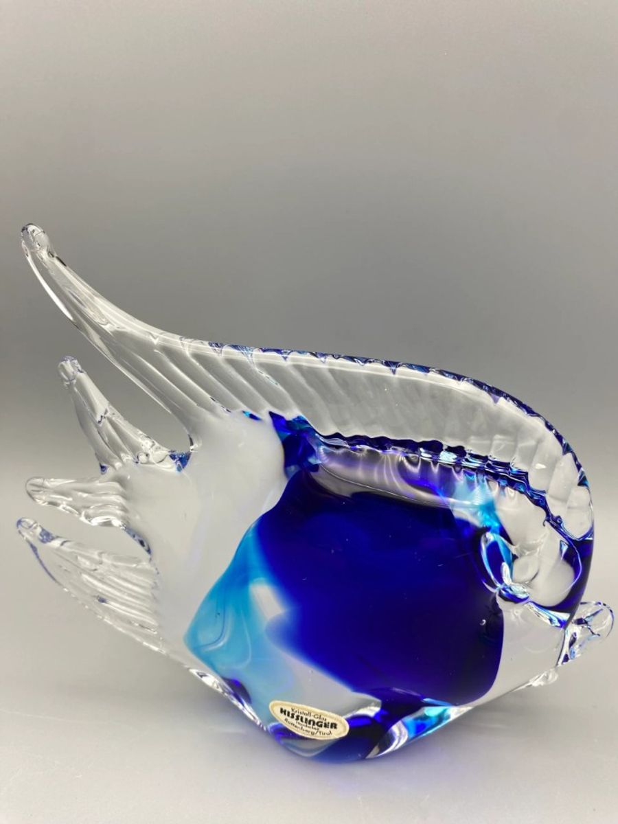 Set Vissen Kristalglas Kisslinger Tirol Blauw image 4