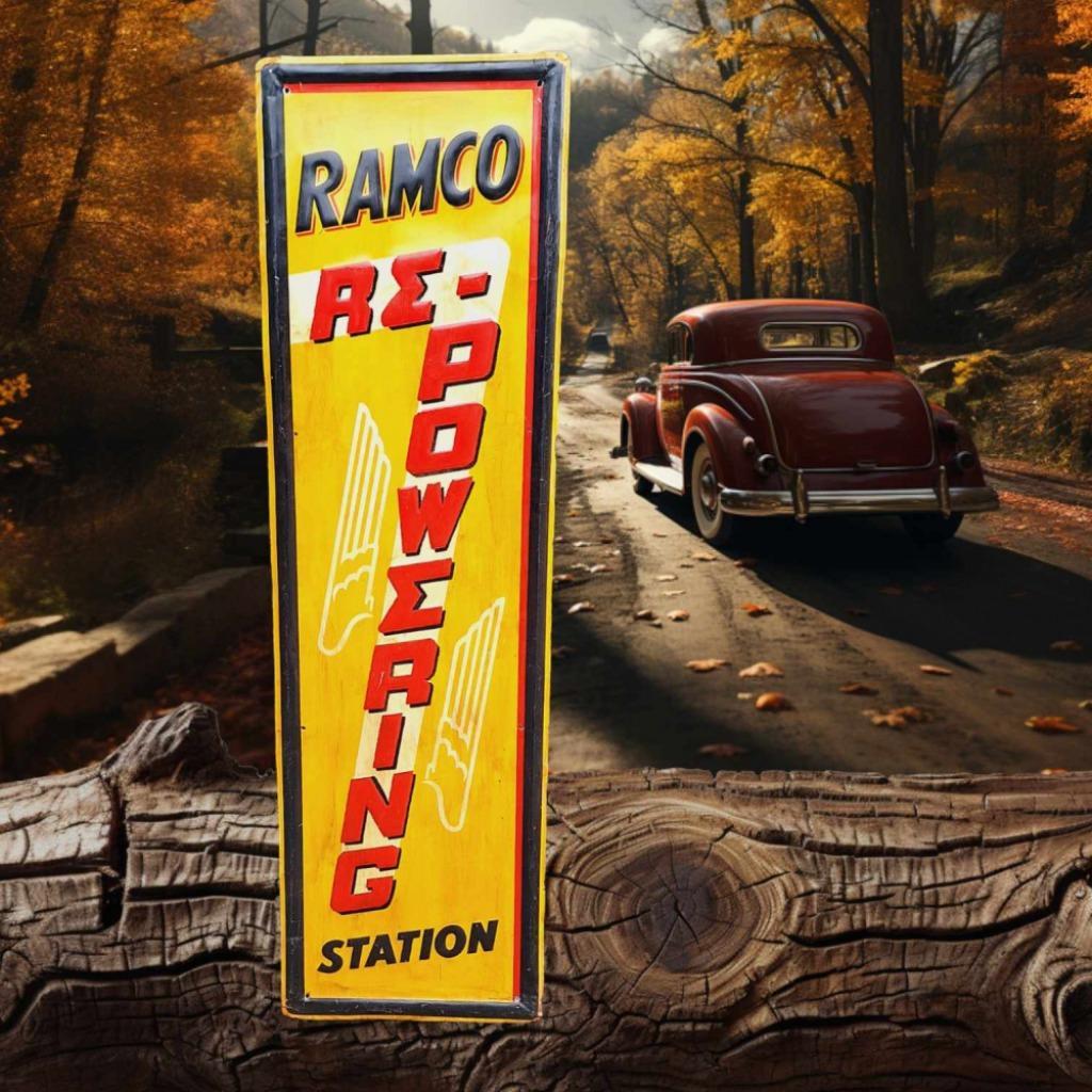 Originele Usa Tinplate Ramco Re-powering Station️️️️️️⛽️ image 13