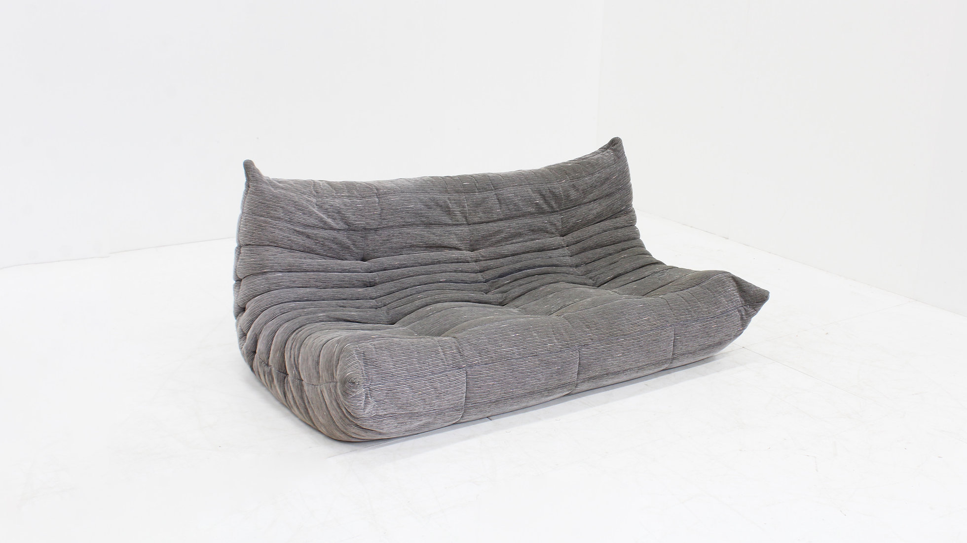 Vintage Ligne Roset Togo 3 Seater Sofa By Michel Ducaroy image 6