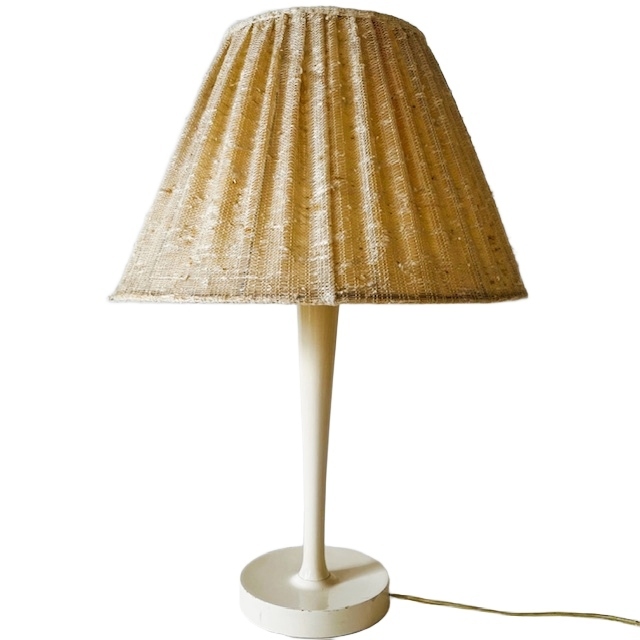 Vintage Retro Deens Design Tafellamp Hout 1960’s image 2