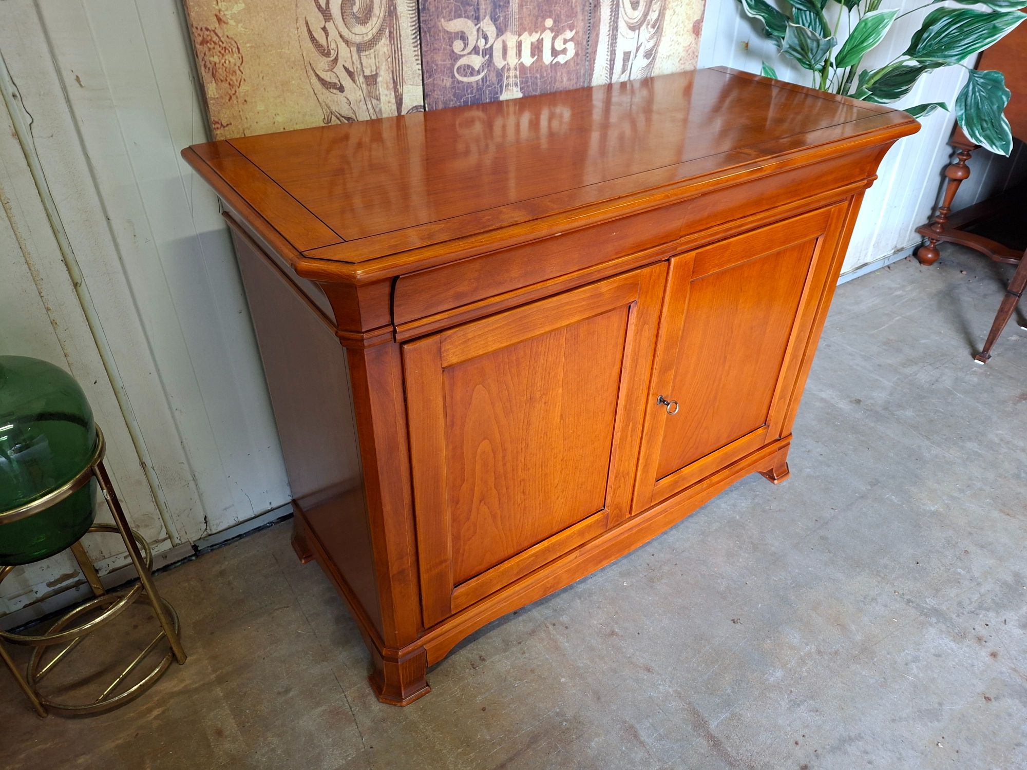 Klassiek Engels Commode, Dressoir, Wandconsole Hele Lichte Gebruikerssporen Afm. 123x52cm En 90cm Hoog. image 4