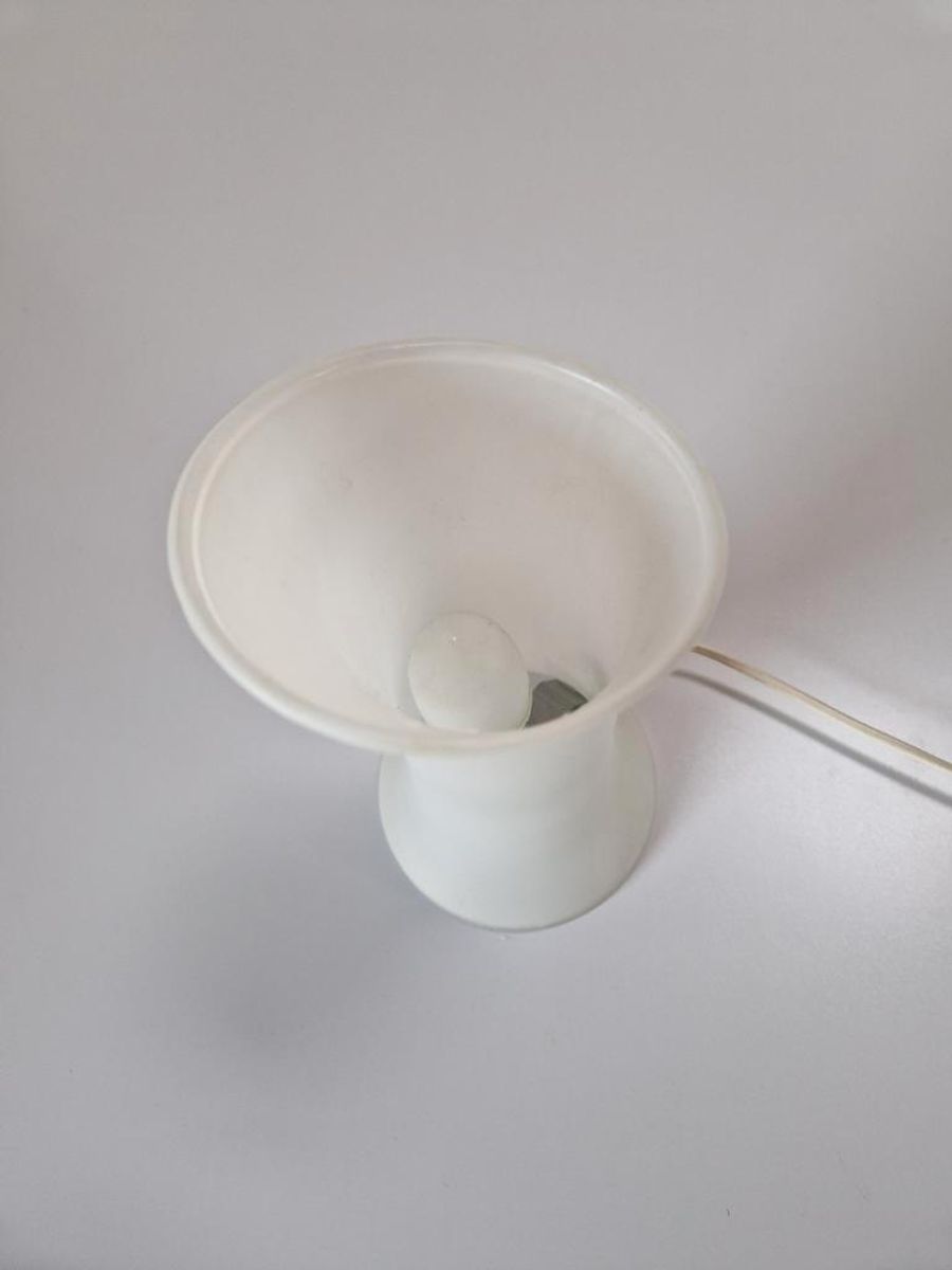 Sce Hurricane Lamp Jaren 80 Melkglas Design. image 6