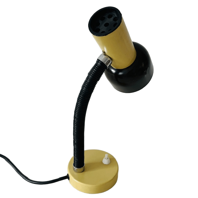Vintage Gooseneck Bureaulamp Banana Split Massive Zwanenhals 1970’s image 7